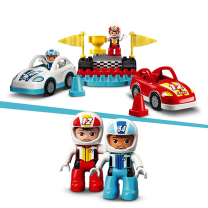 LEGO® DUPLO Town Race Cars Toy for Toddlers 10947
