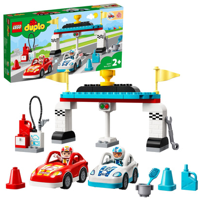 LEGO® DUPLO Town Race Cars Toy for Toddlers 10947