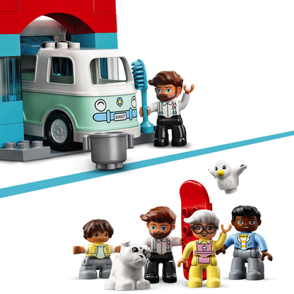 LEGO® DUPLO Car Park and Car Wash Toddlers Toy 10948