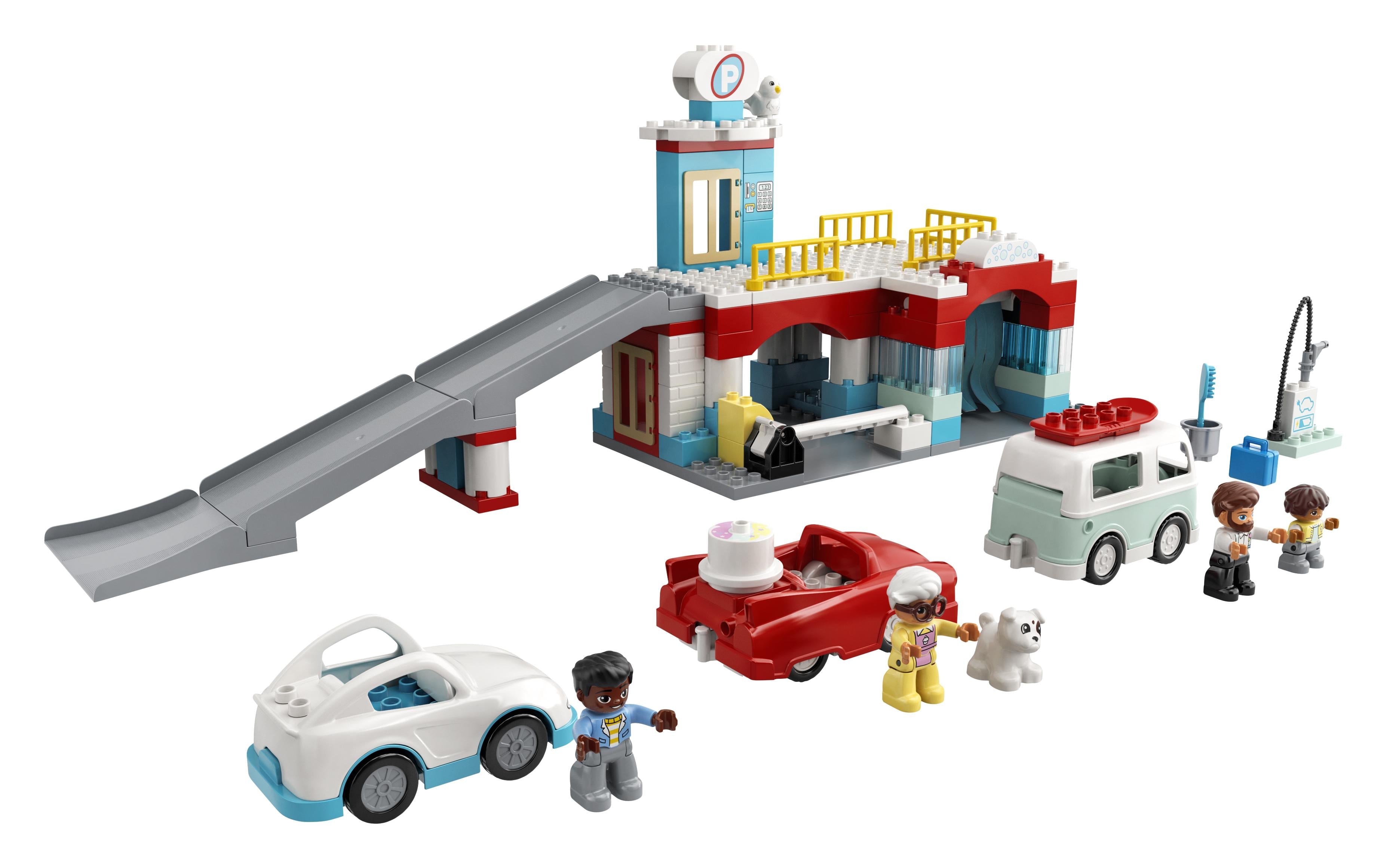 LEGO® DUPLO Car Park and Car Wash Toddlers Toy 10948