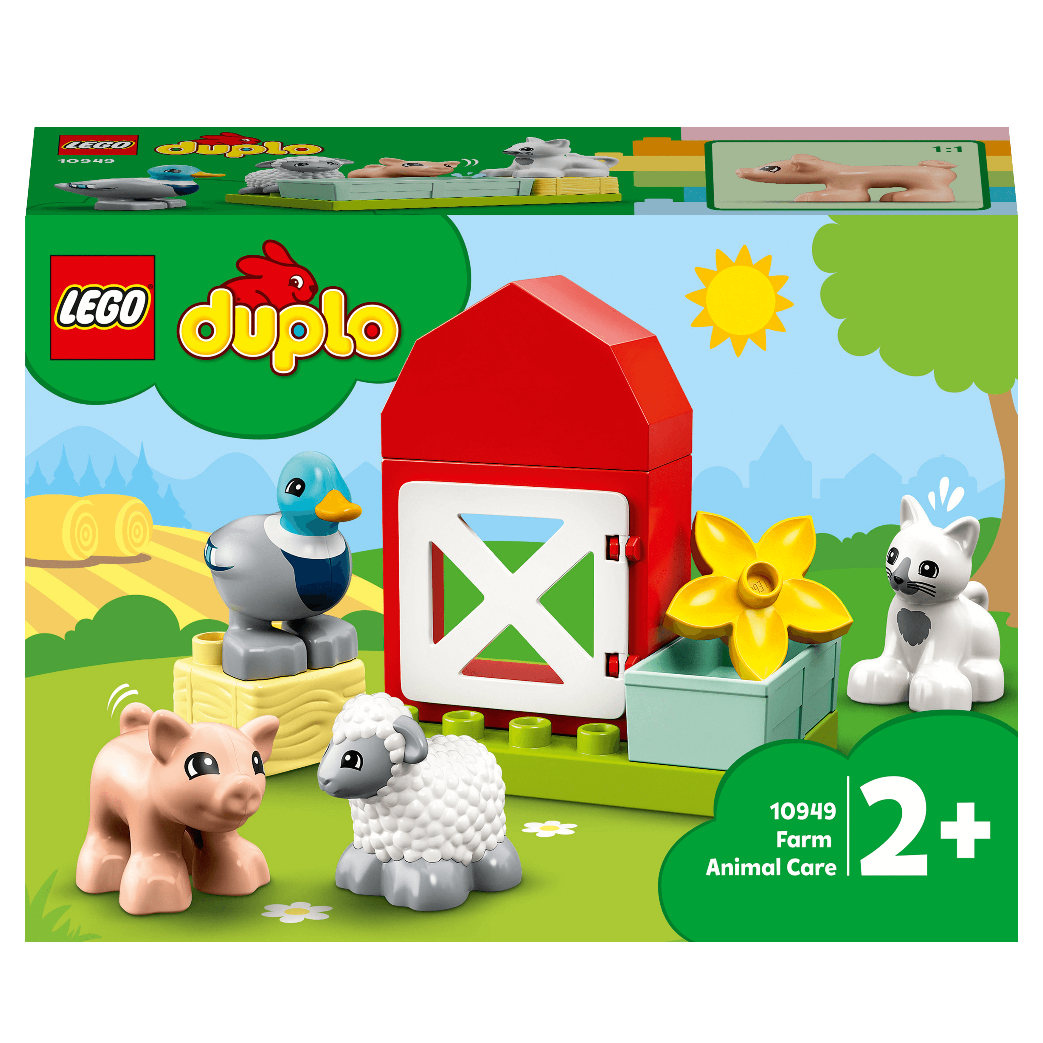 LEGO® DUPLO Town Farm Animal Care Building Toy 10949