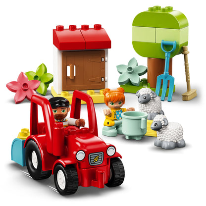 LEGO® DUPLO Town Farm Tractor & Animal Care Toy 10950