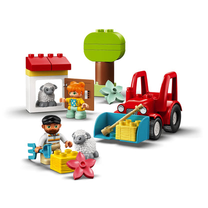 LEGO® DUPLO Town Farm Tractor & Animal Care Toy 10950