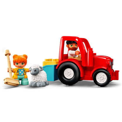 LEGO® DUPLO Town Farm Tractor & Animal Care Toy 10950