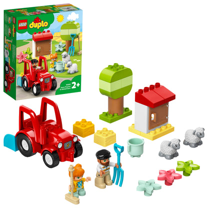LEGO® DUPLO Town Farm Tractor & Animal Care Toy 10950