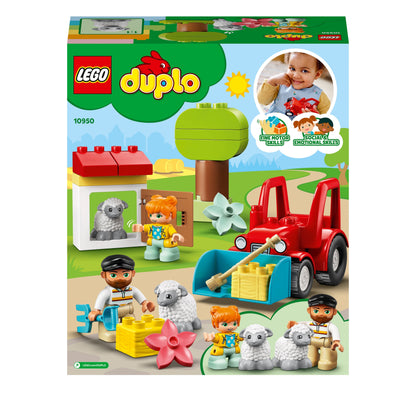 LEGO® DUPLO Town Farm Tractor & Animal Care Toy 10950