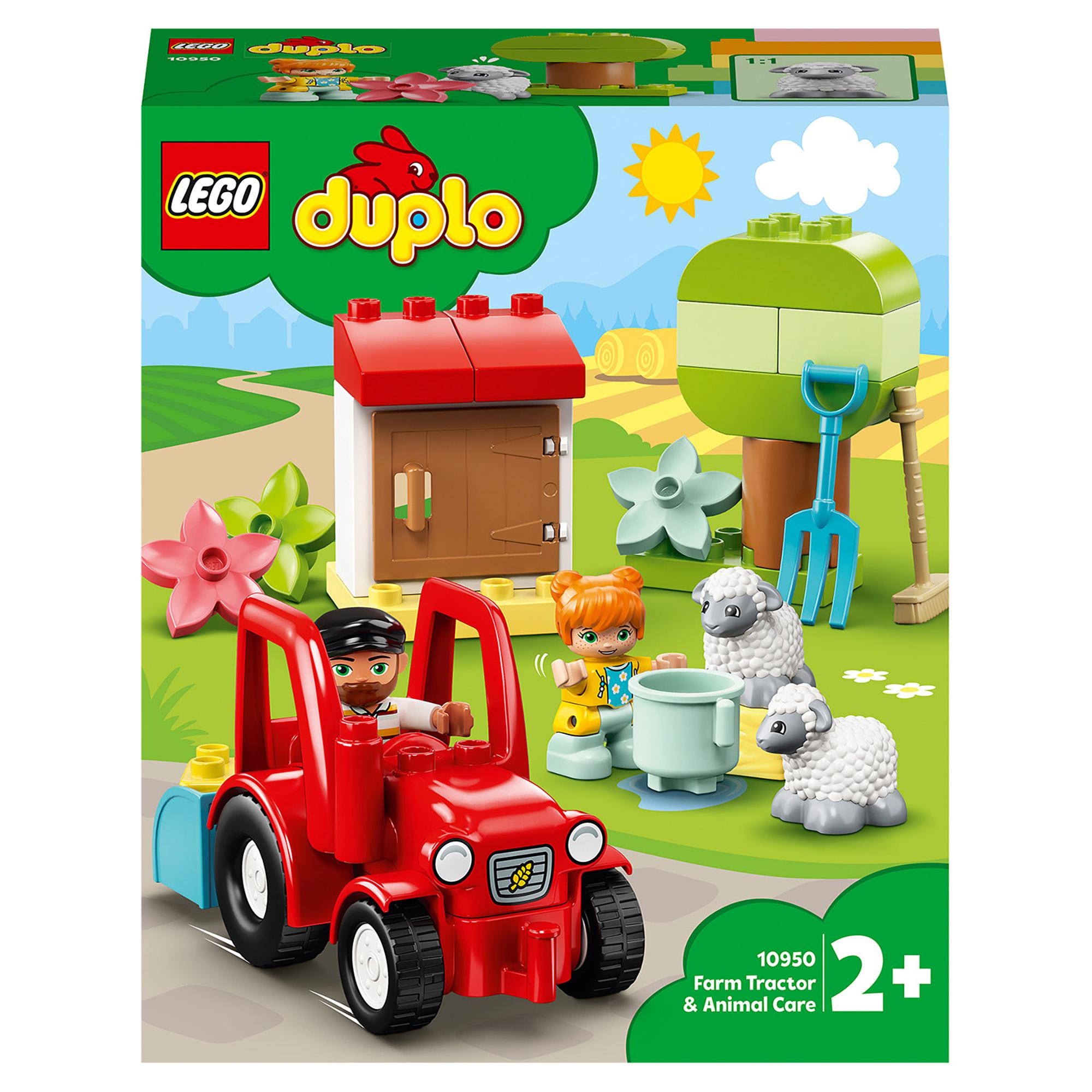 LEGO® DUPLO Town Farm Tractor & Animal Care Toy 10950