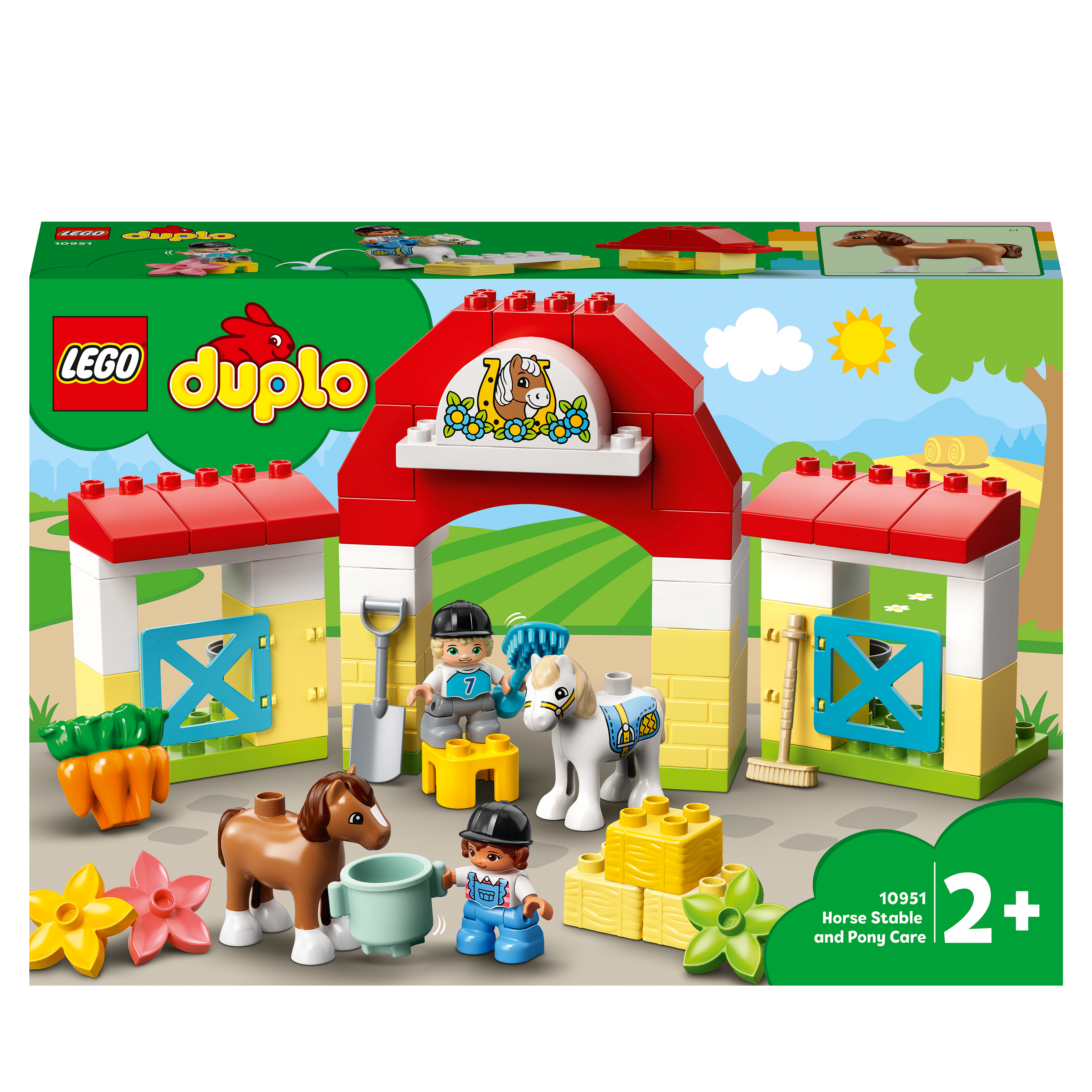 LEGO® DUPLO Town Horse Stable and Pony Care Toy 10951