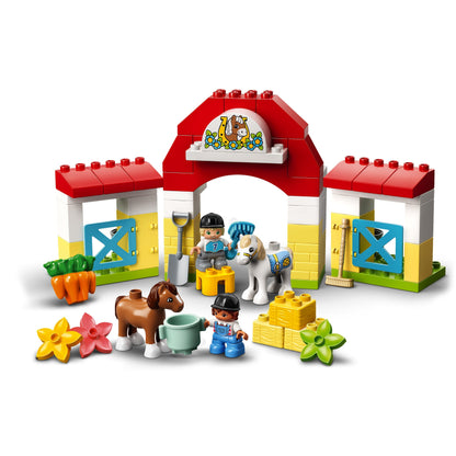 LEGO® DUPLO Town Horse Stable and Pony Care Toy 10951