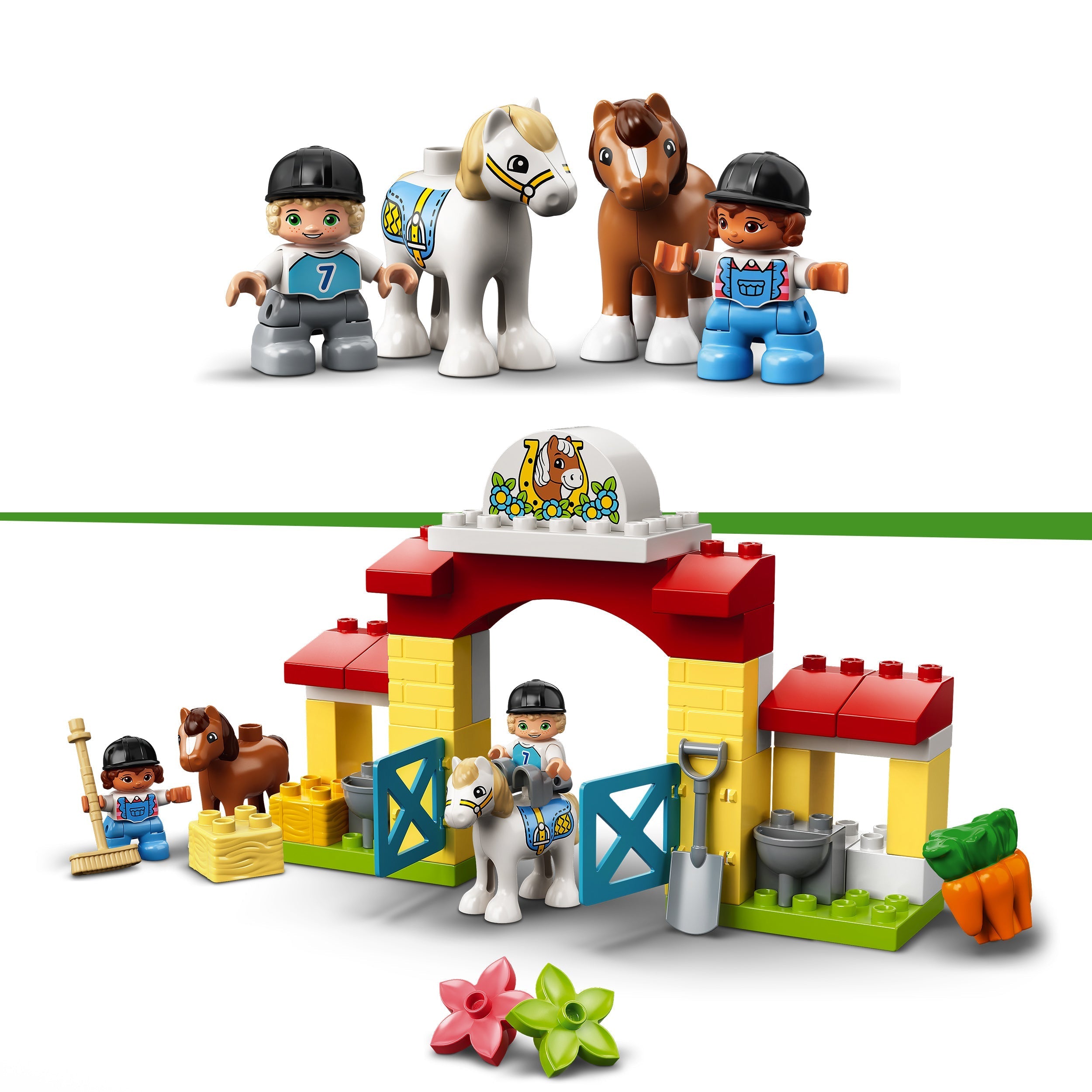 LEGO® DUPLO Town Horse Stable and Pony Care Toy 10951