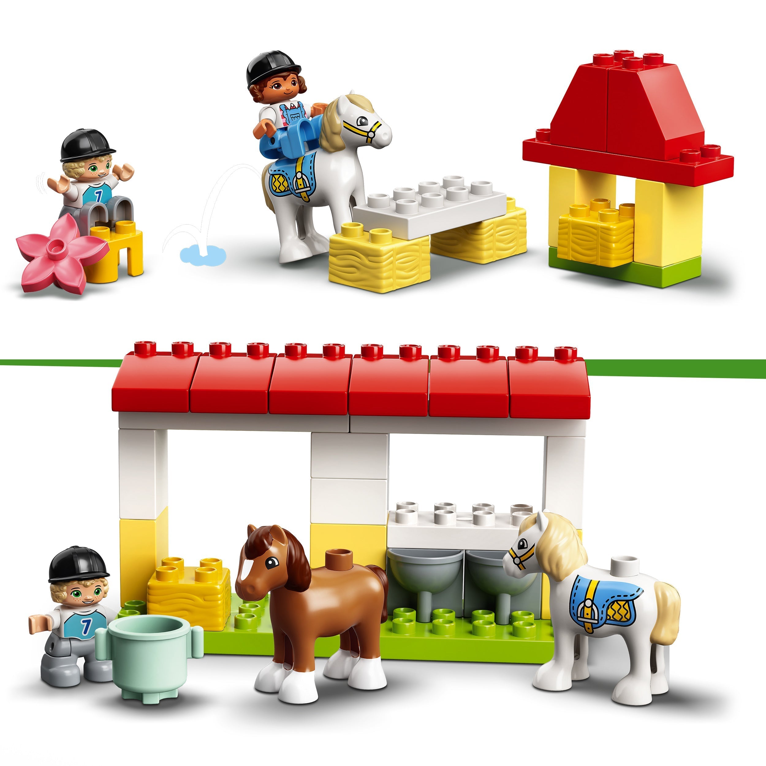 LEGO® DUPLO Town Horse Stable and Pony Care Toy 10951