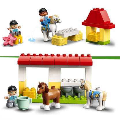 LEGO® DUPLO Town Horse Stable and Pony Care Toy 10951