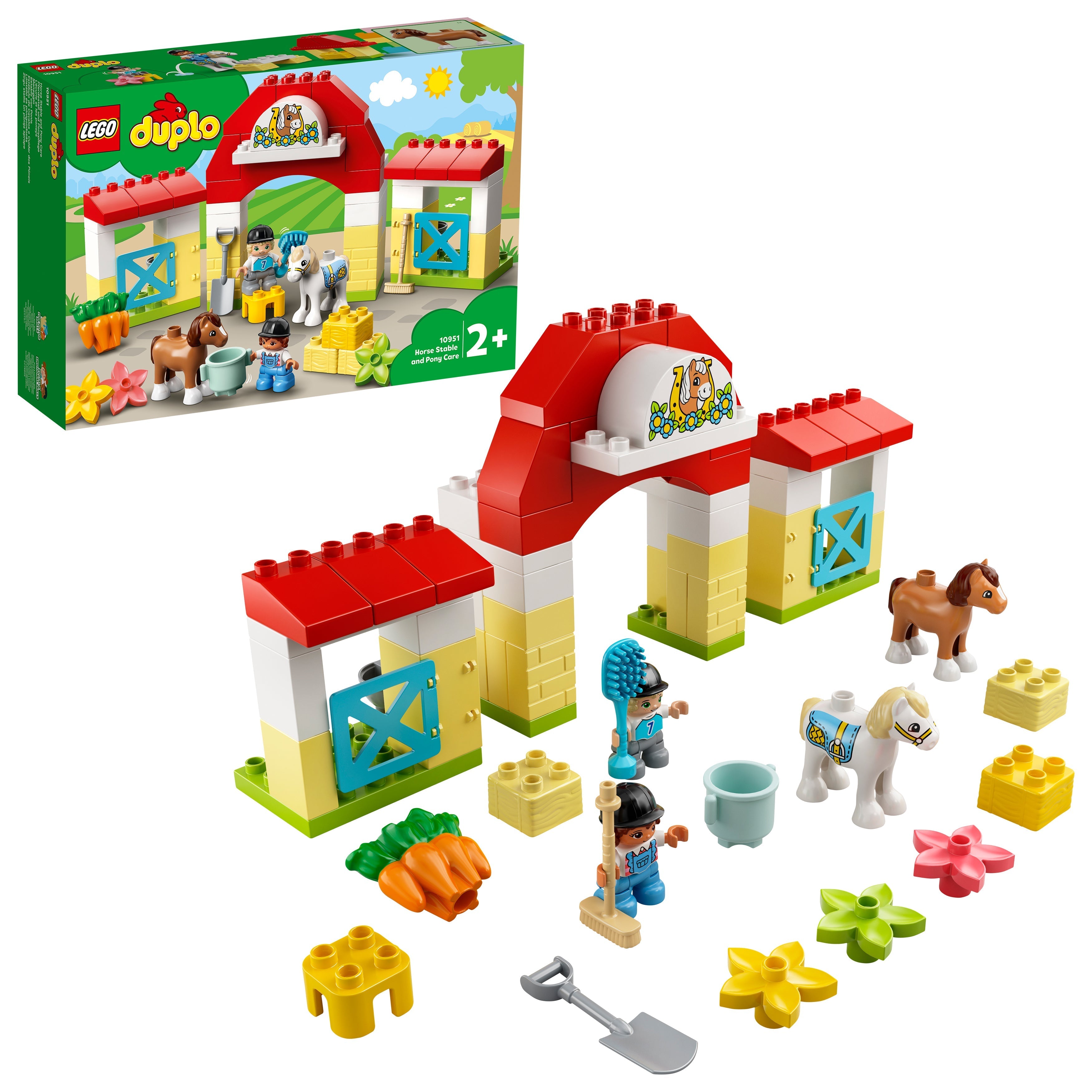 LEGO® DUPLO Town Horse Stable and Pony Care Toy 10951