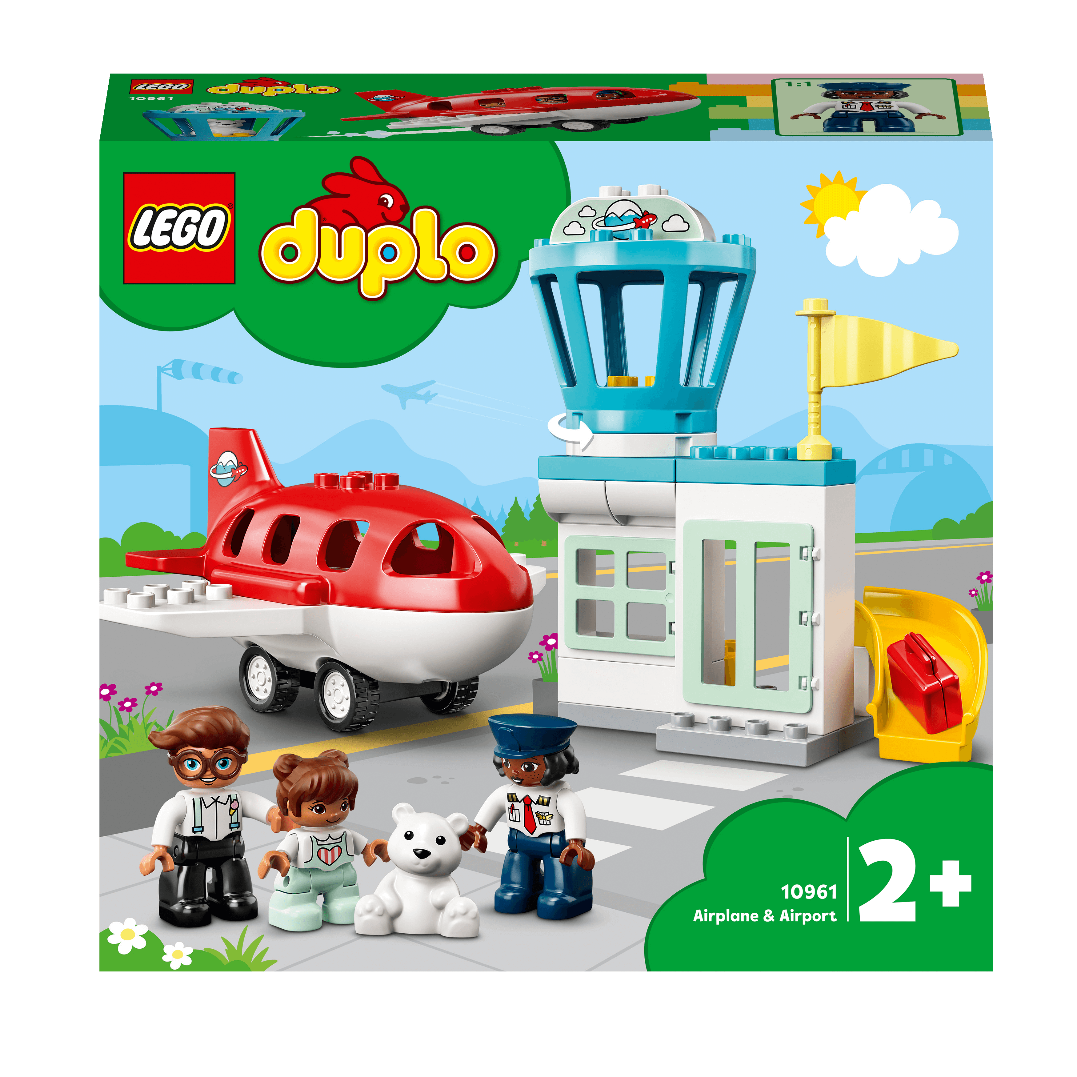 LEGO® DUPLO Town Aeroplane & Airport Set 10961