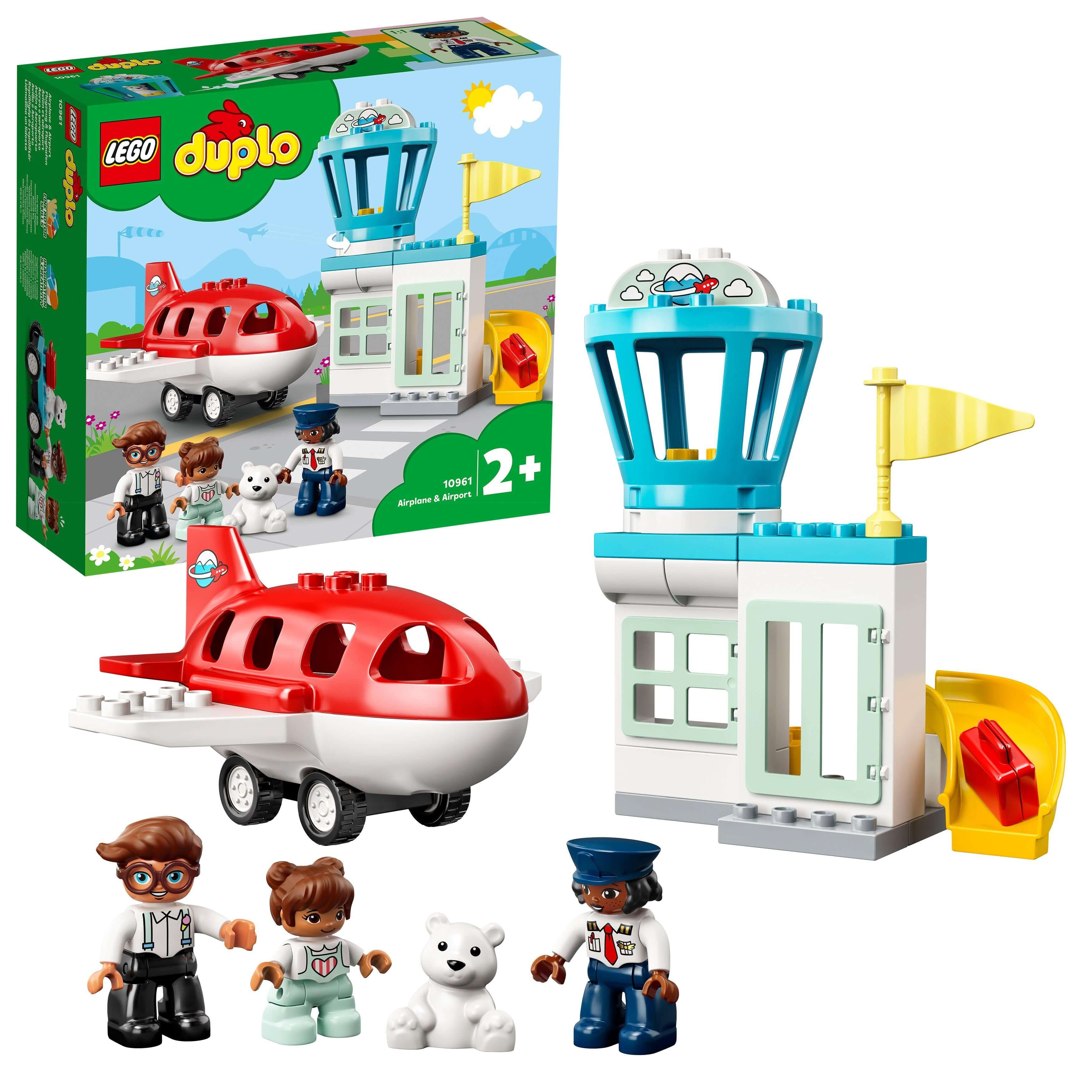 LEGO® DUPLO Town Aeroplane & Airport Set 10961