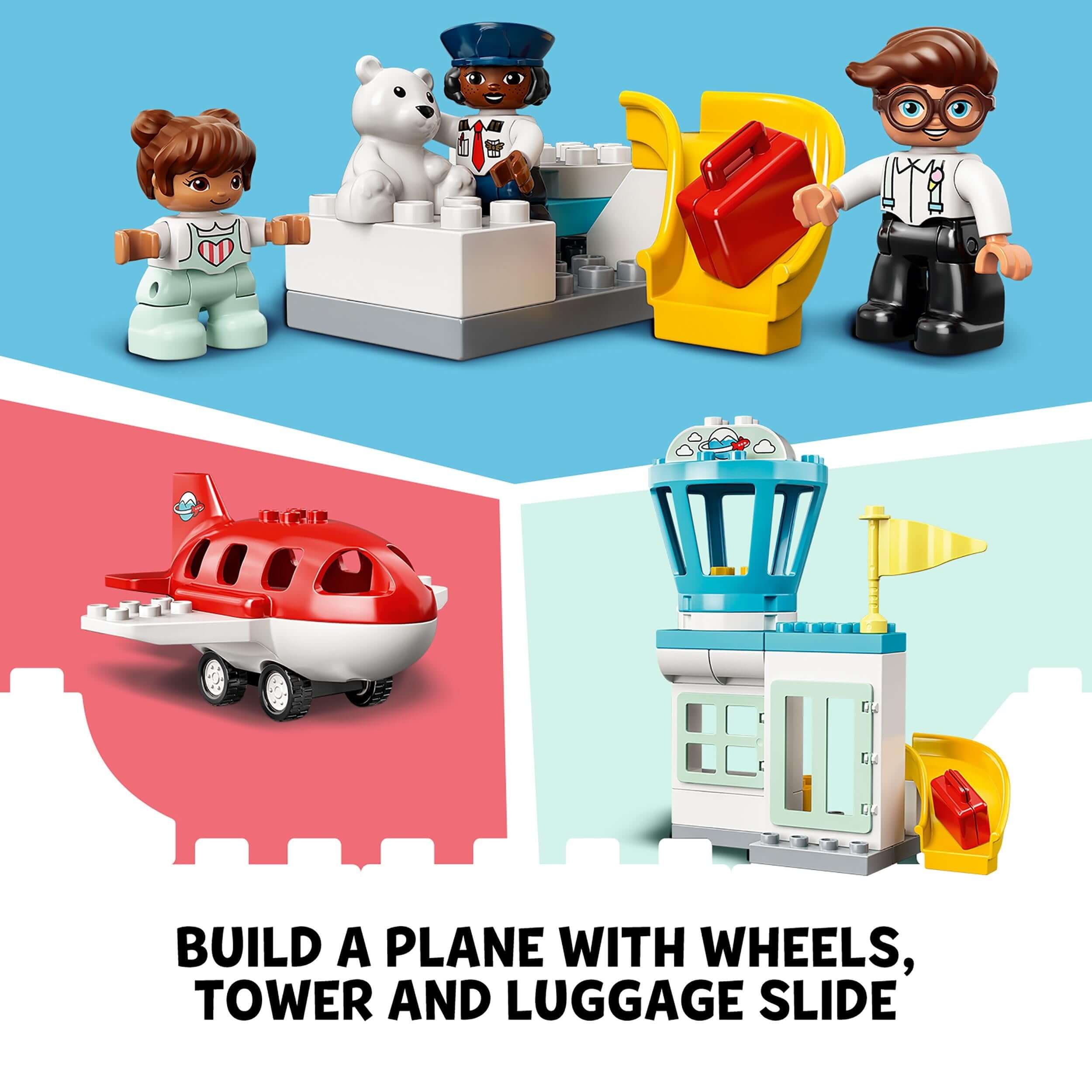 LEGO® DUPLO Town Aeroplane & Airport Set 10961