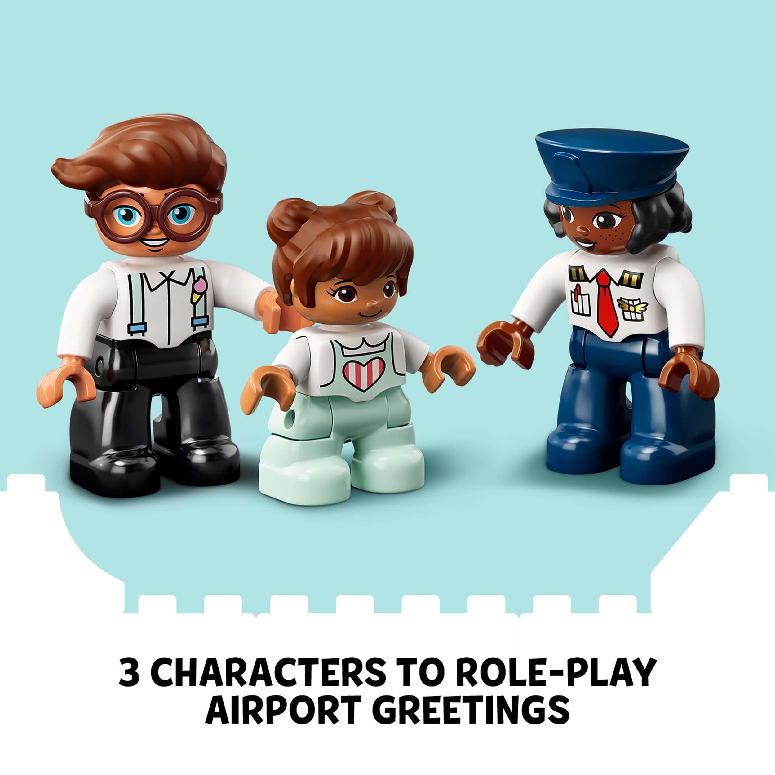 LEGO® DUPLO Town Aeroplane & Airport Set 10961