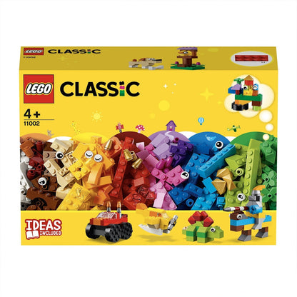 LEGO Classic Basic Brick Set 11002, colorful building blocks for creativity, suitable for ages 4 and up.