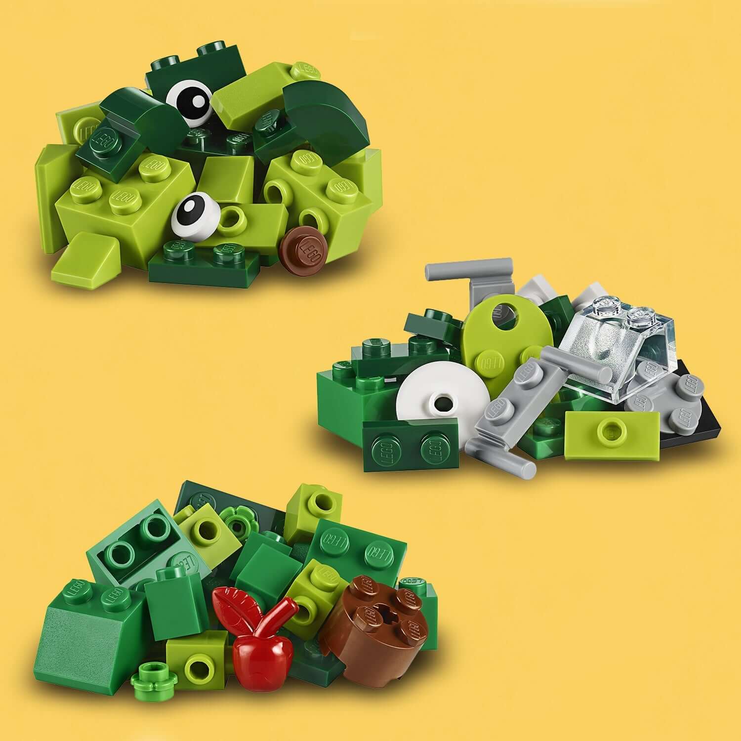 LEGO® Classic 4+ Creative Green Bricks Set 11007