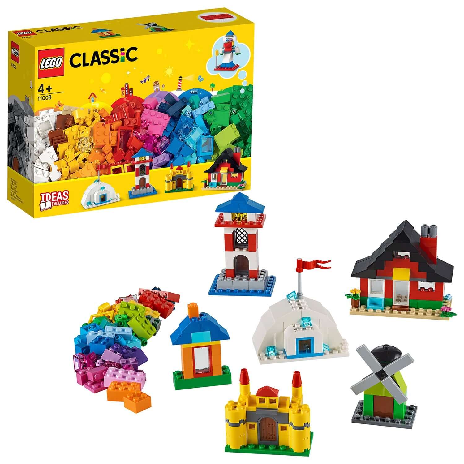 LEGO® Classic 4+ Bricks and Houses Set 11008