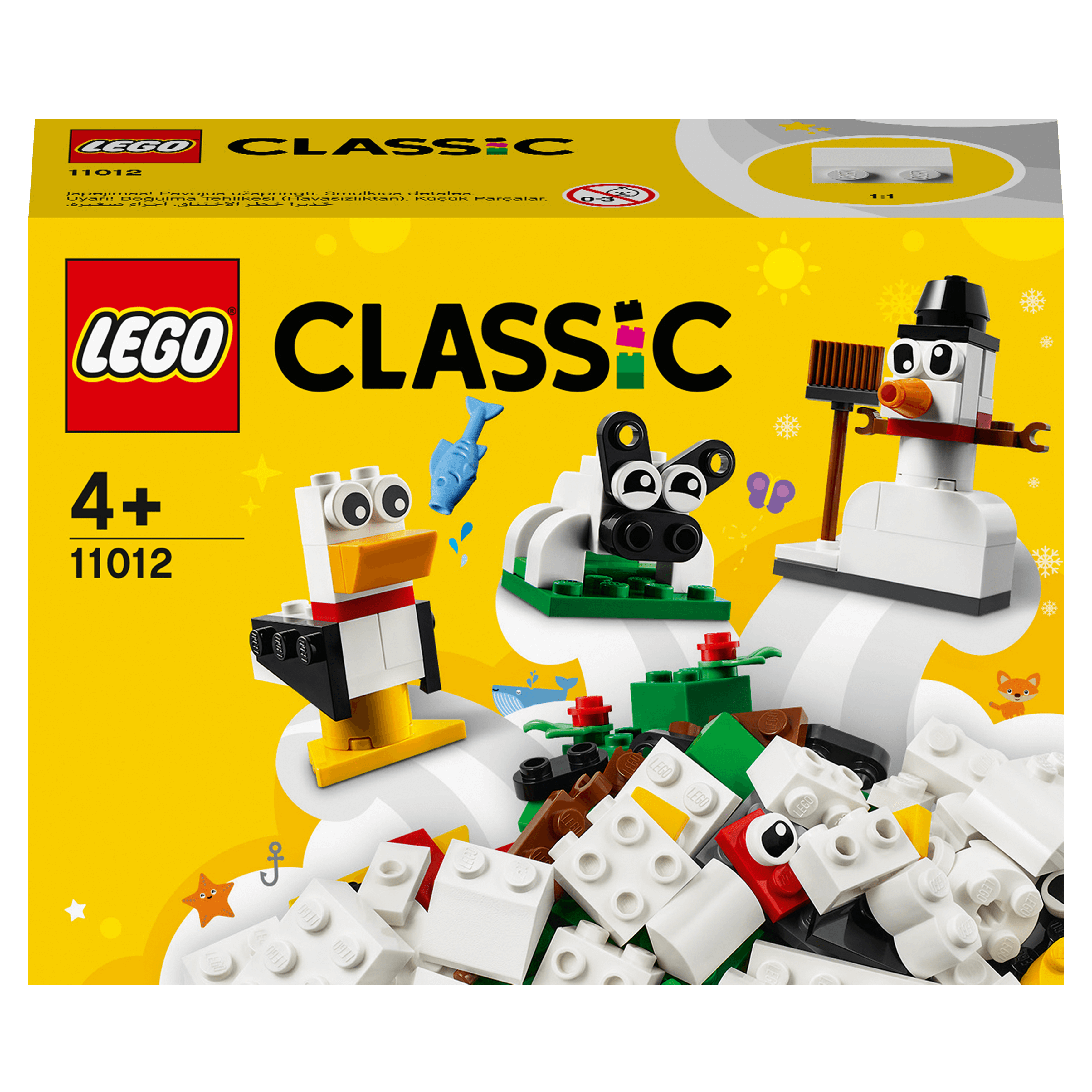LEGO® Classic Creative White Bricks Set 11012