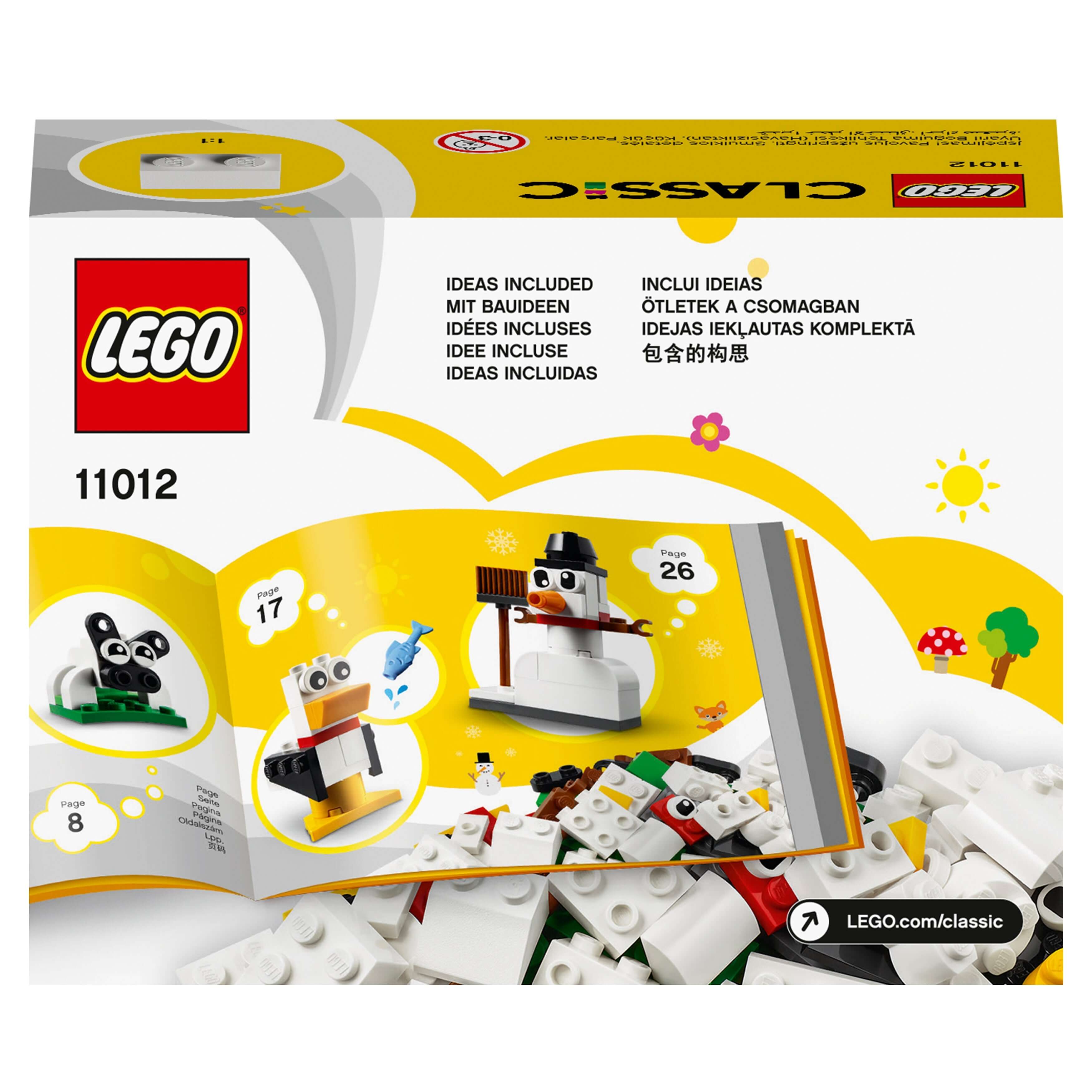 LEGO® Classic Creative White Bricks Set 11012