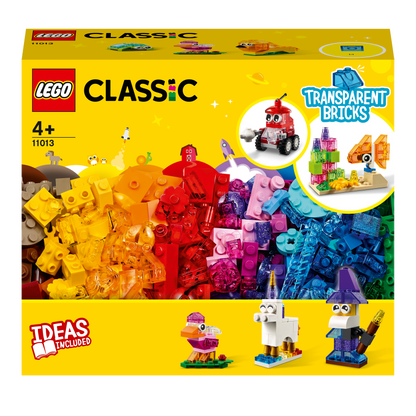 LEGO® Classic Creative Transparent Bricks Set 11013