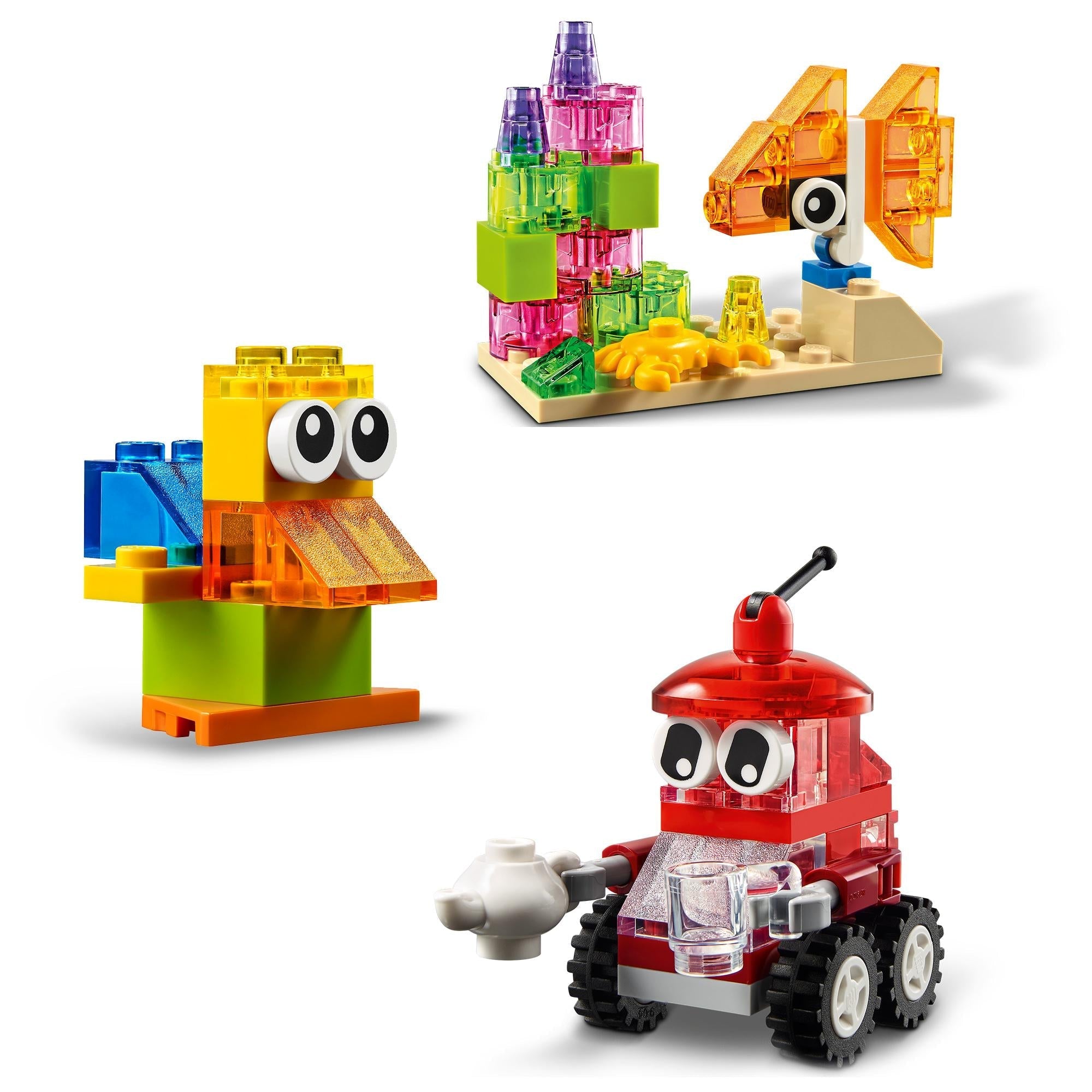 LEGO® Classic Creative Transparent Bricks Set 11013