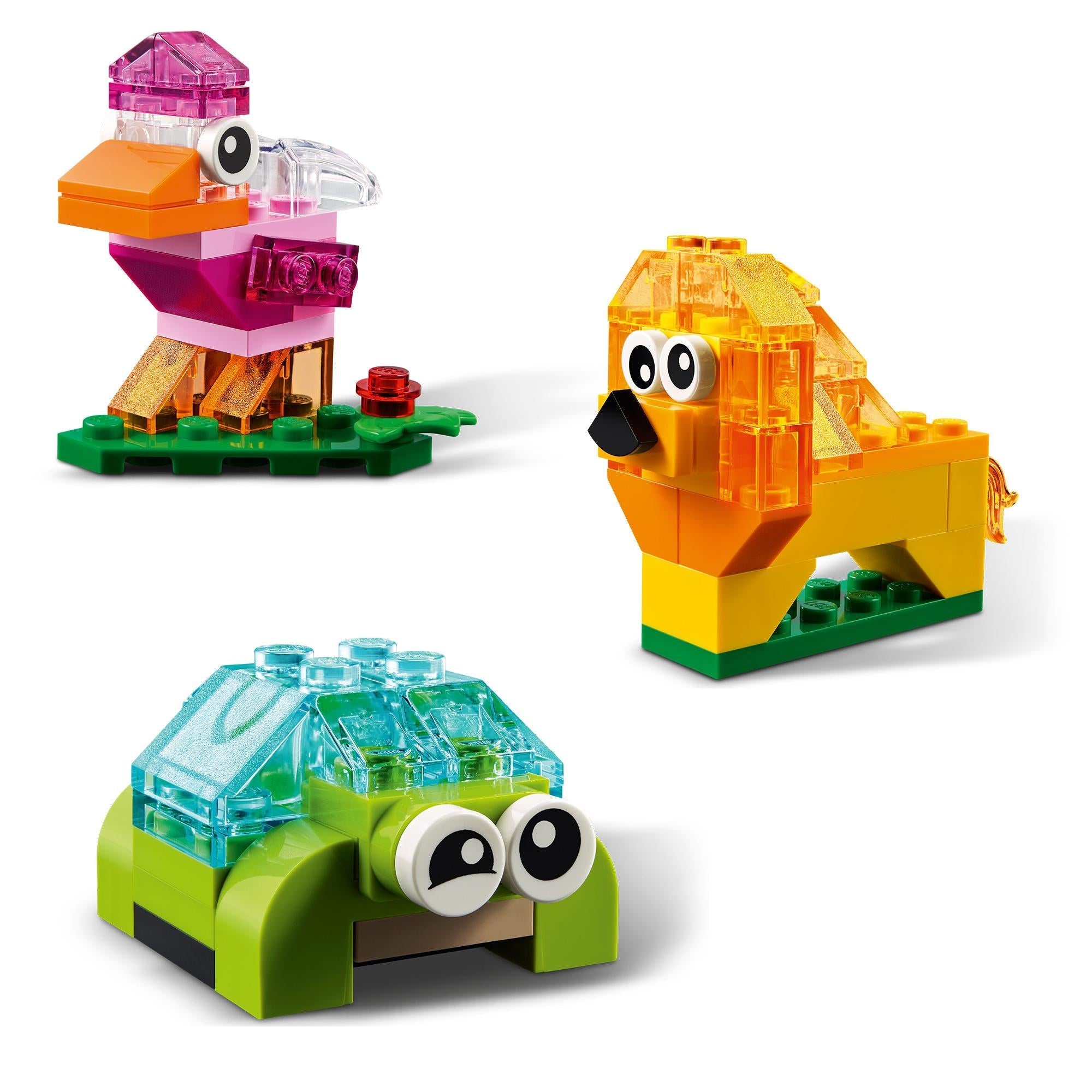 LEGO® Classic Creative Transparent Bricks Set 11013
