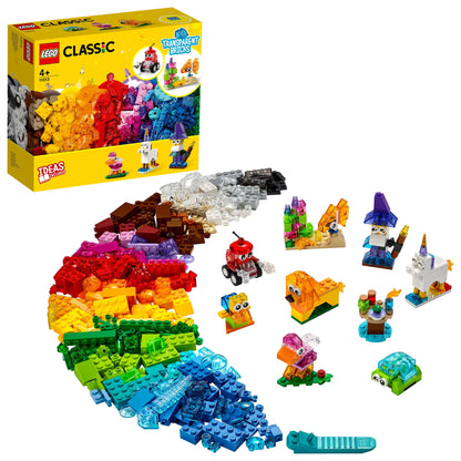 LEGO® Classic Creative Transparent Bricks Set 11013