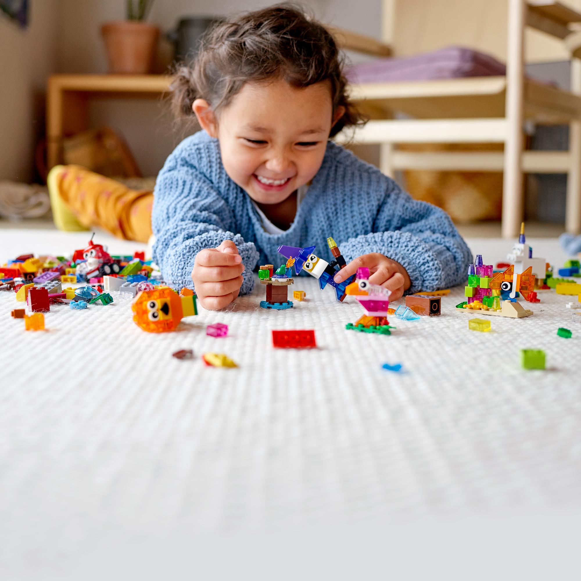 LEGO® Classic Creative Transparent Bricks Set 11013