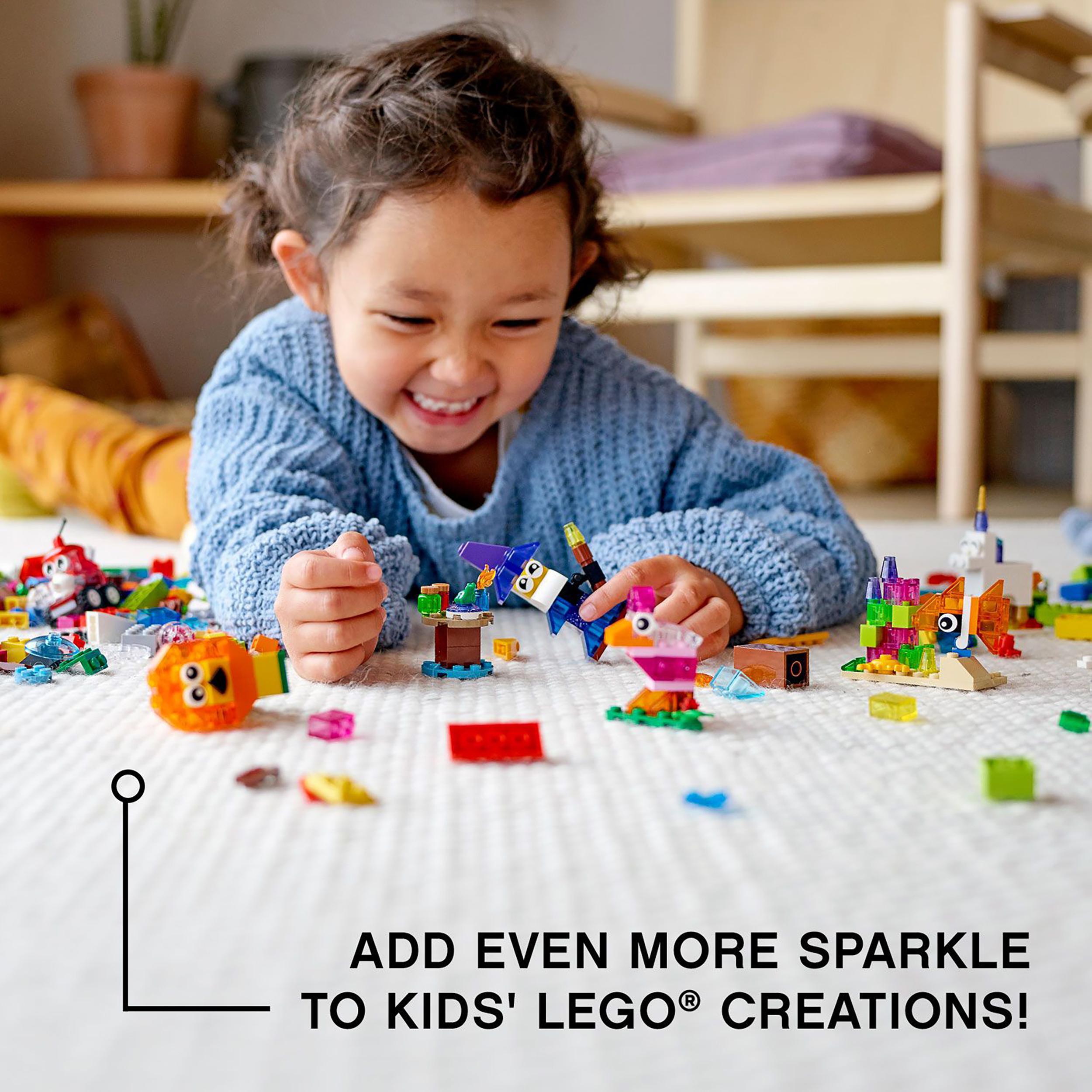 LEGO® Classic Creative Transparent Bricks Set 11013