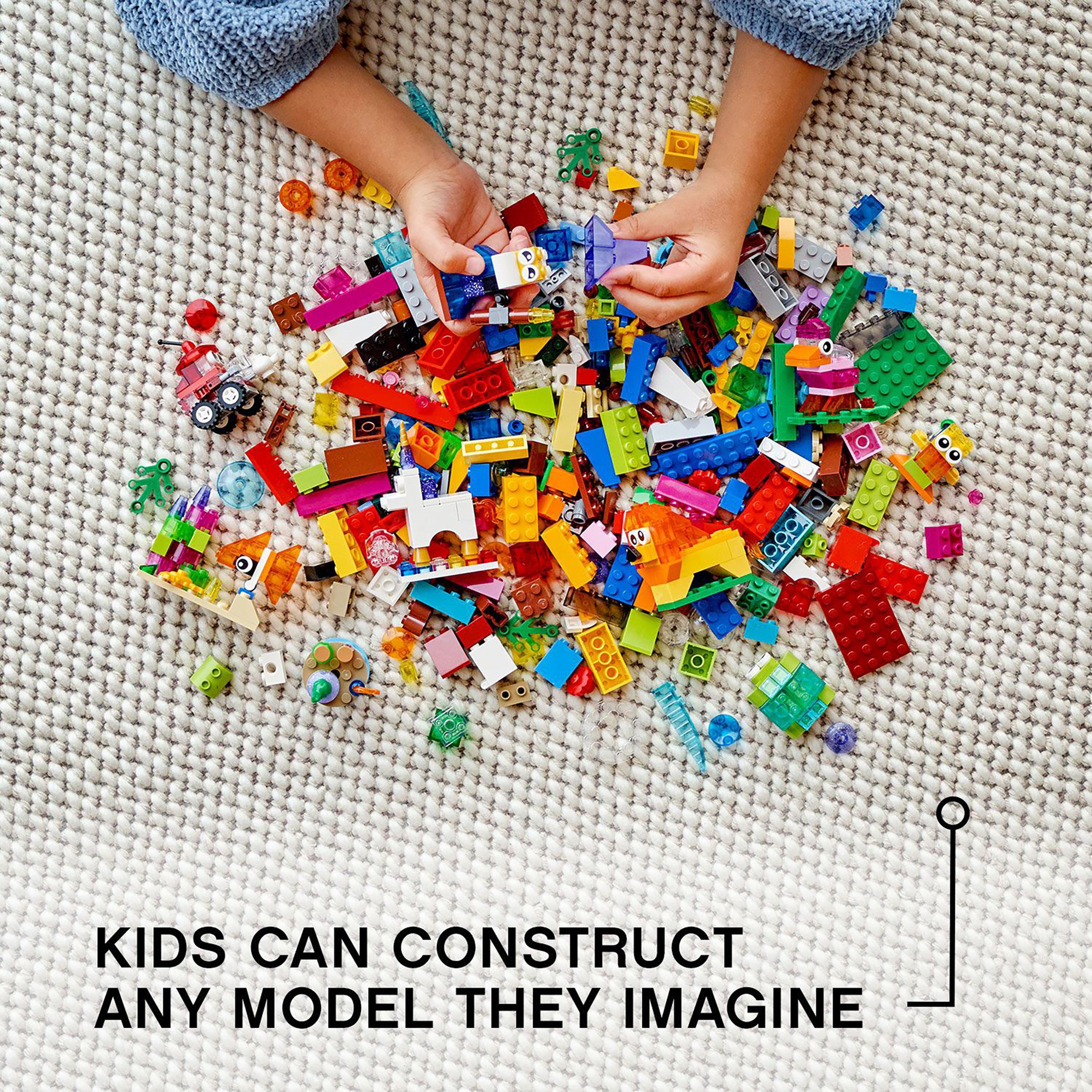LEGO® Classic Creative Transparent Bricks Set 11013