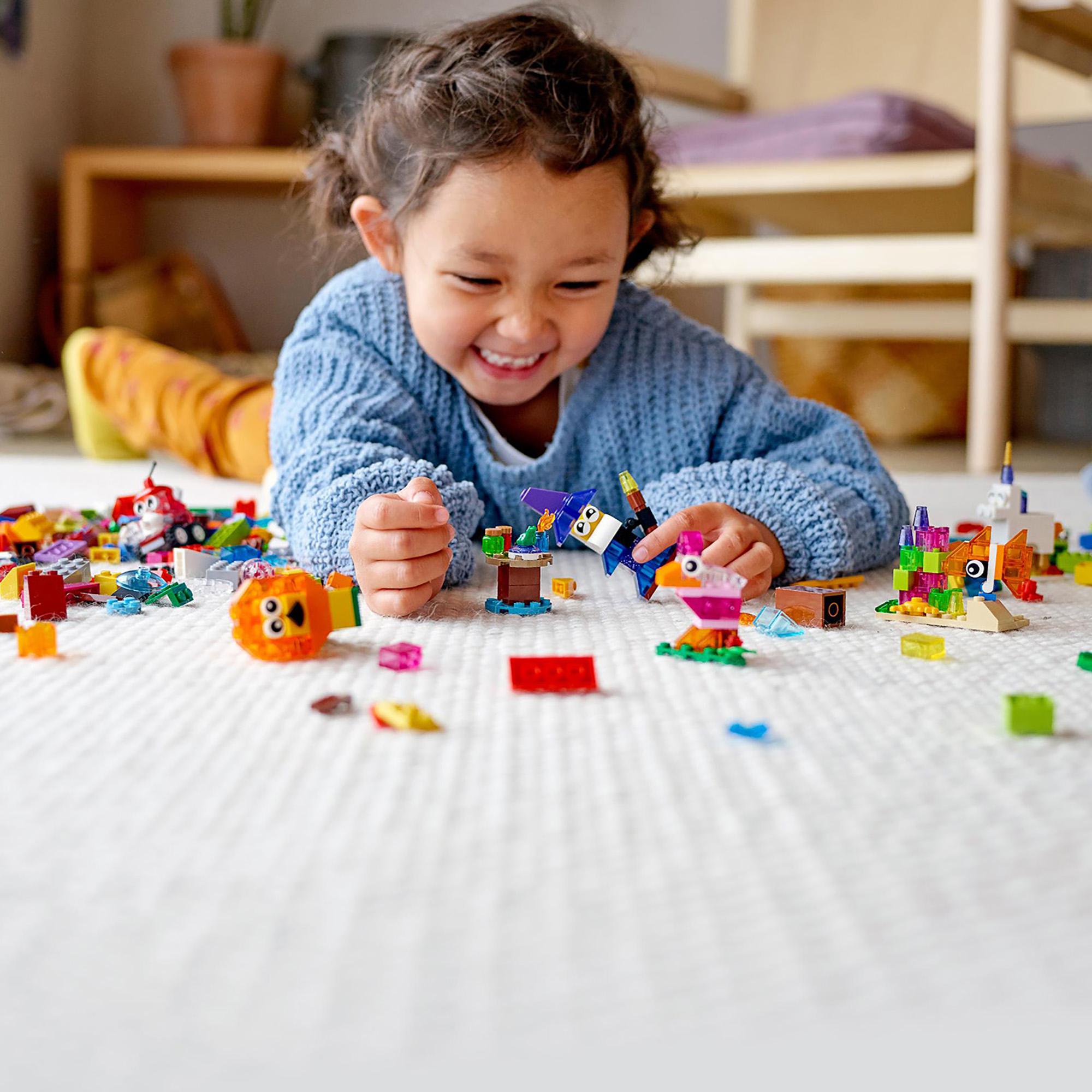 LEGO® Classic Creative Transparent Bricks Set 11013