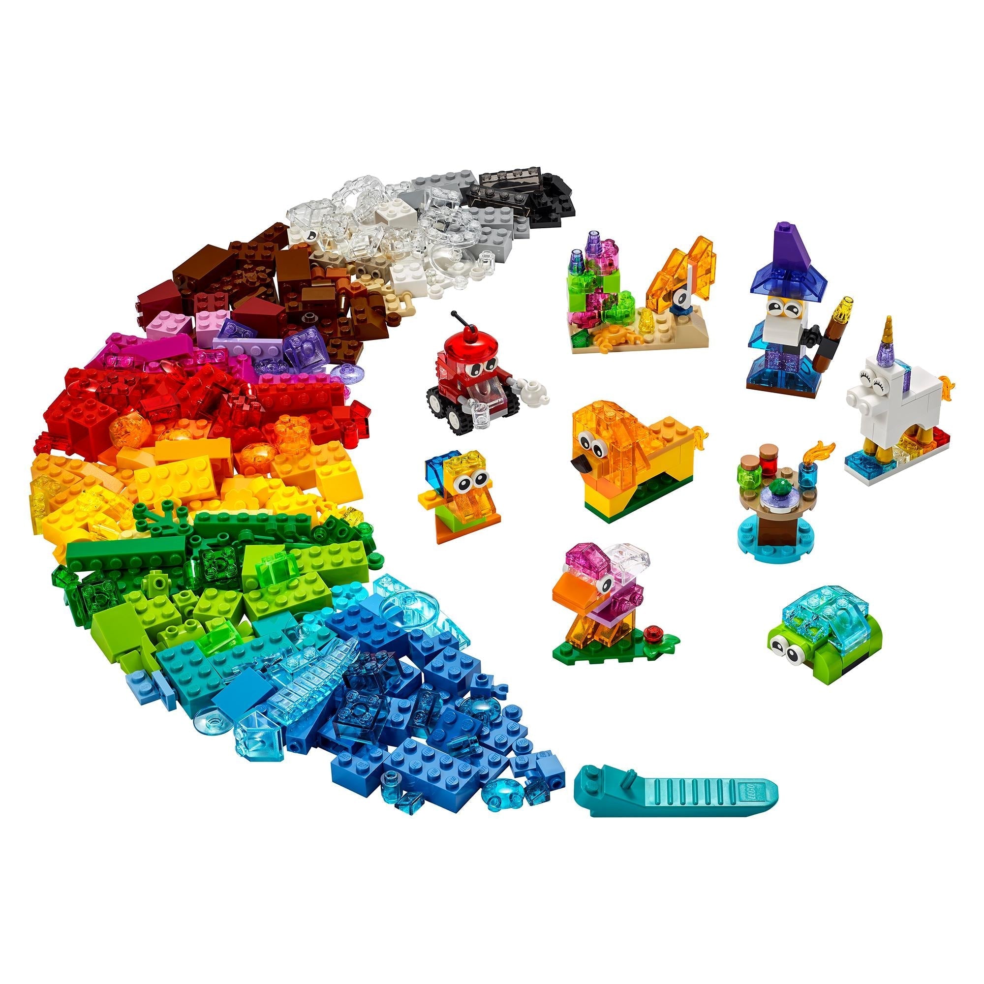 LEGO® Classic Creative Transparent Bricks Set 11013