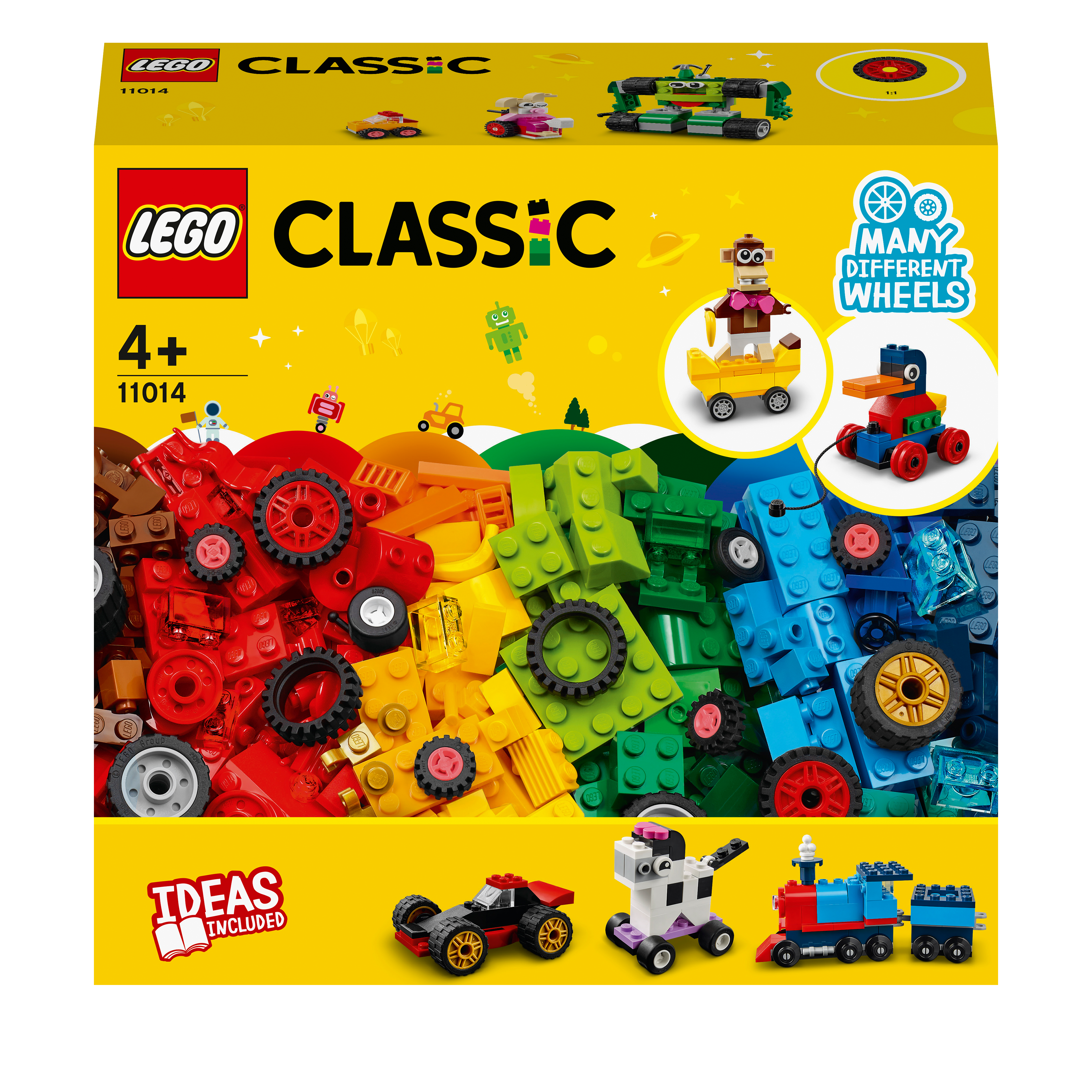 LEGO® Classic Bricks and Wheels Building Set 11014