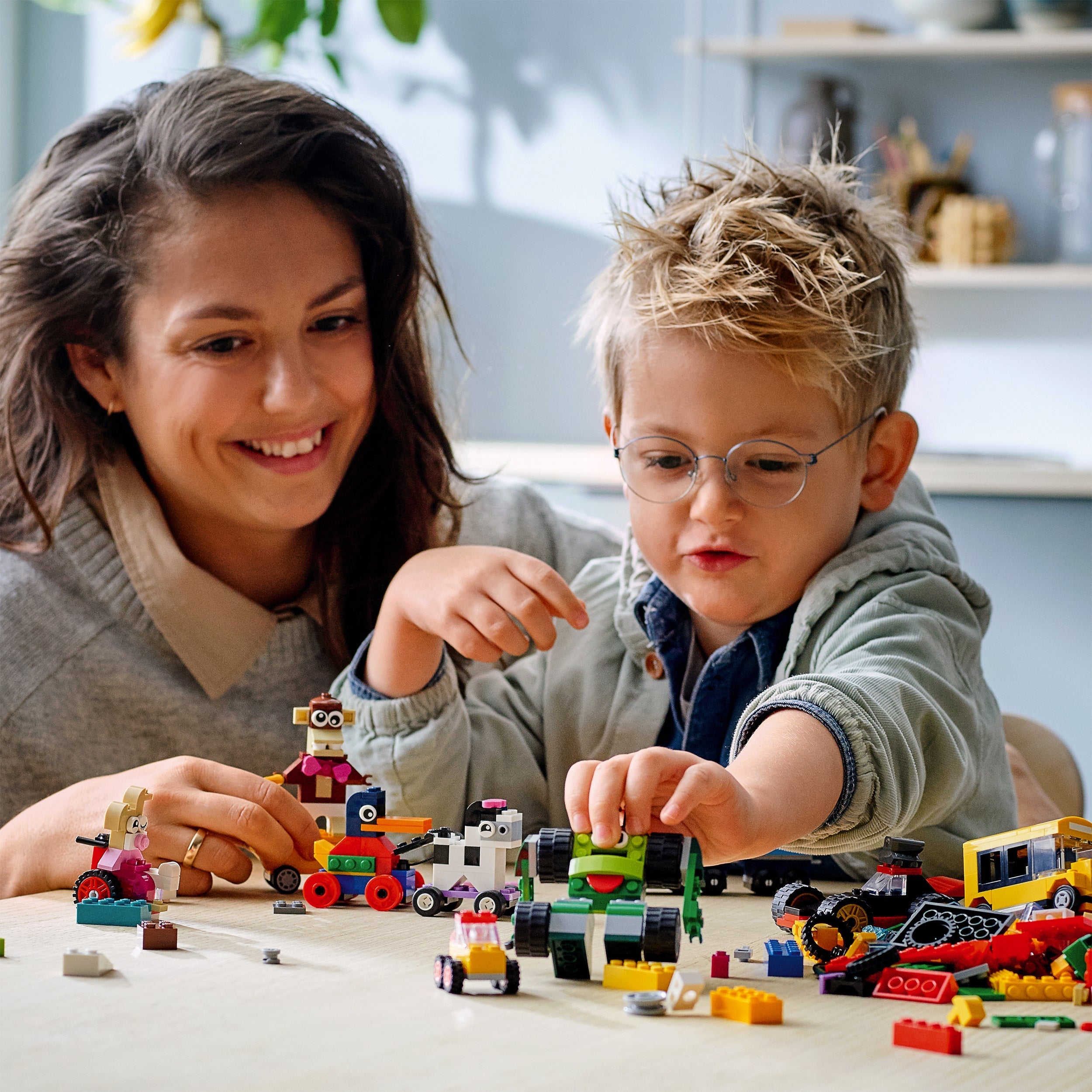 LEGO® Classic Bricks and Wheels Building Set 11014