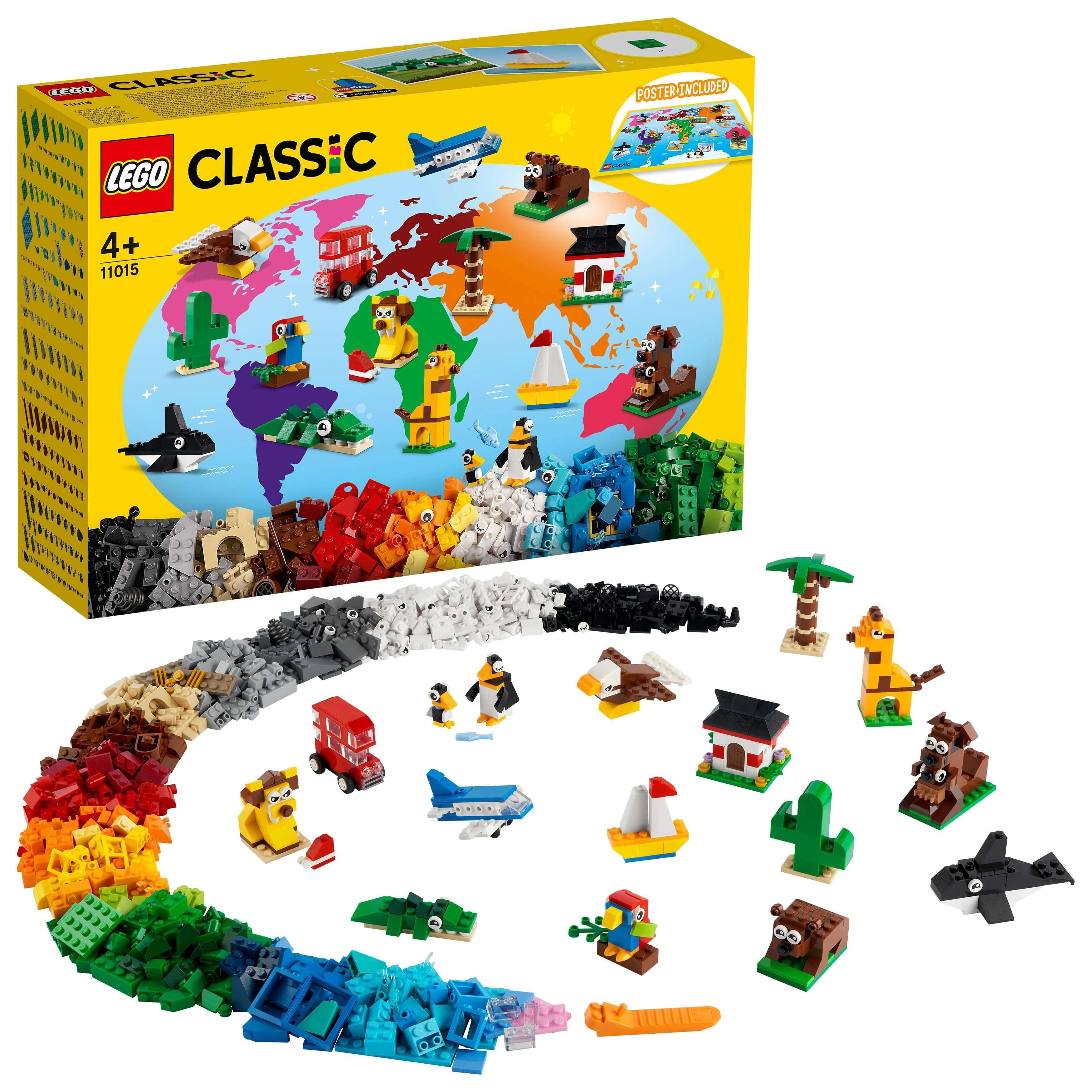 LEGO® Classic Around the World Bricks Set 11015