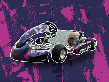 STEM On Track Custom Designed Race Kart