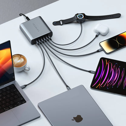 Satechi 200W USB-C 6-Port GaN Charger