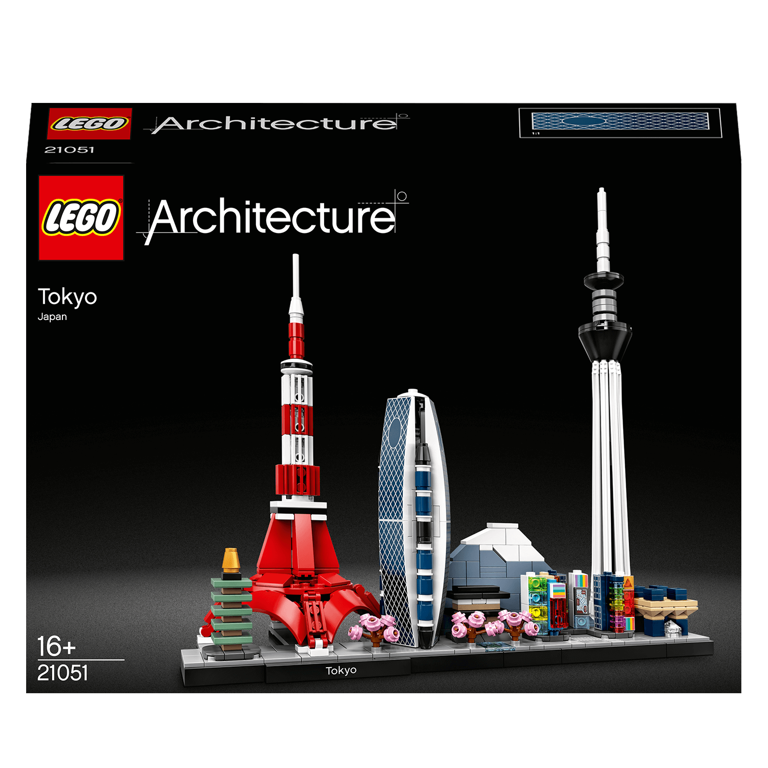 LEGO® Architecture Tokyo Skyline Collection Set 21051
