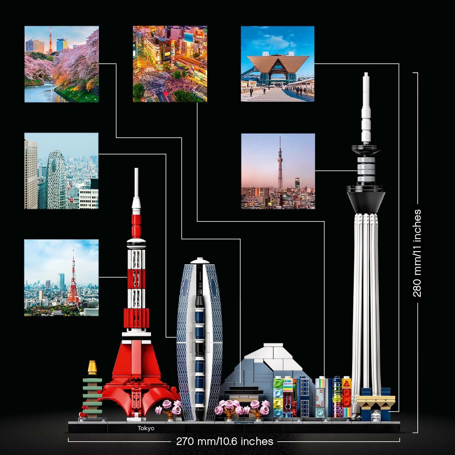 LEGO® Architecture Tokyo Skyline Collection Set 21051