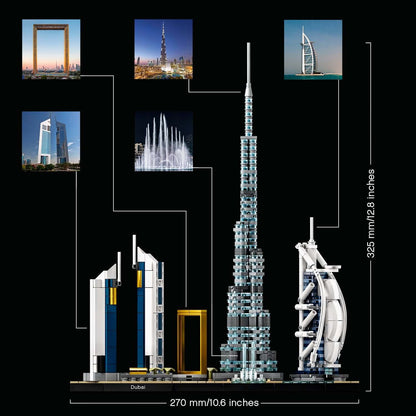 LEGO® Architecture Dubai Skyline Collection Set 21052