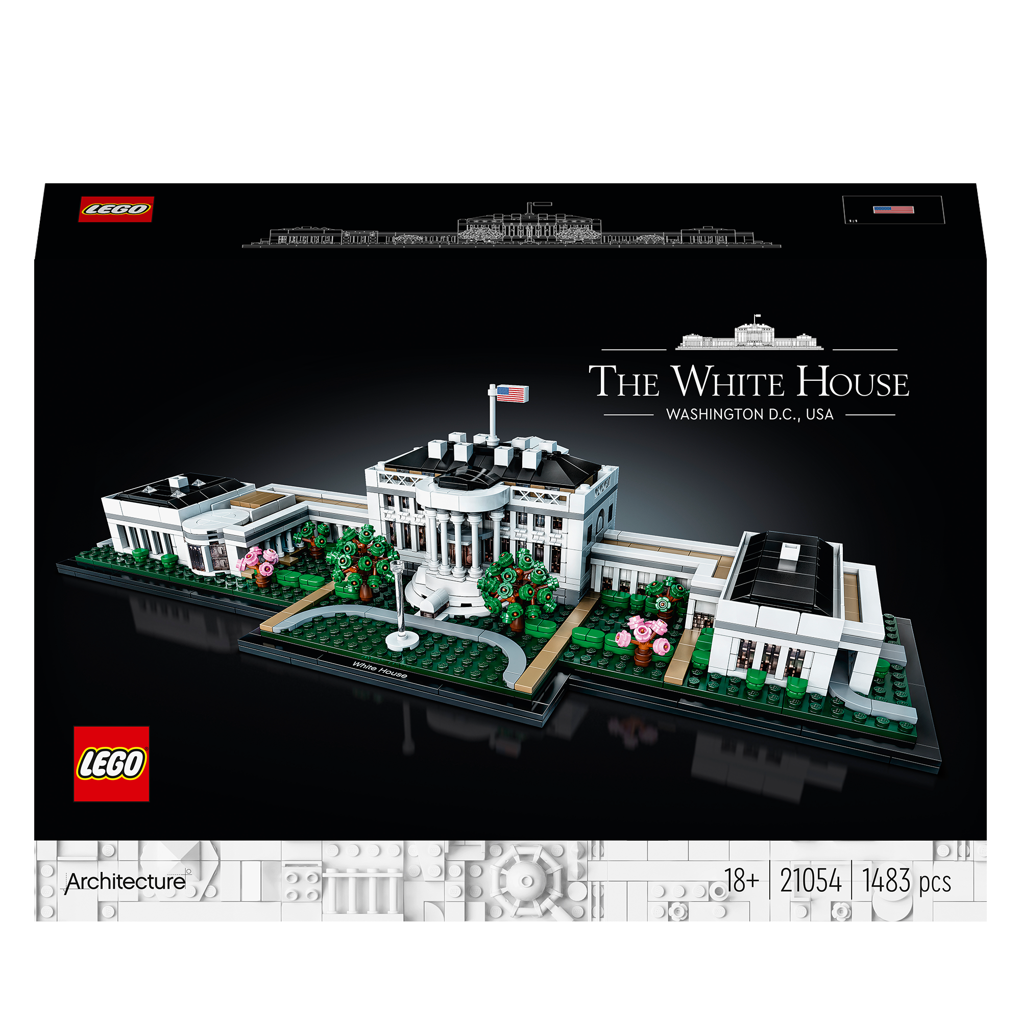 LEGO® Architecture The White House Building Set 21054