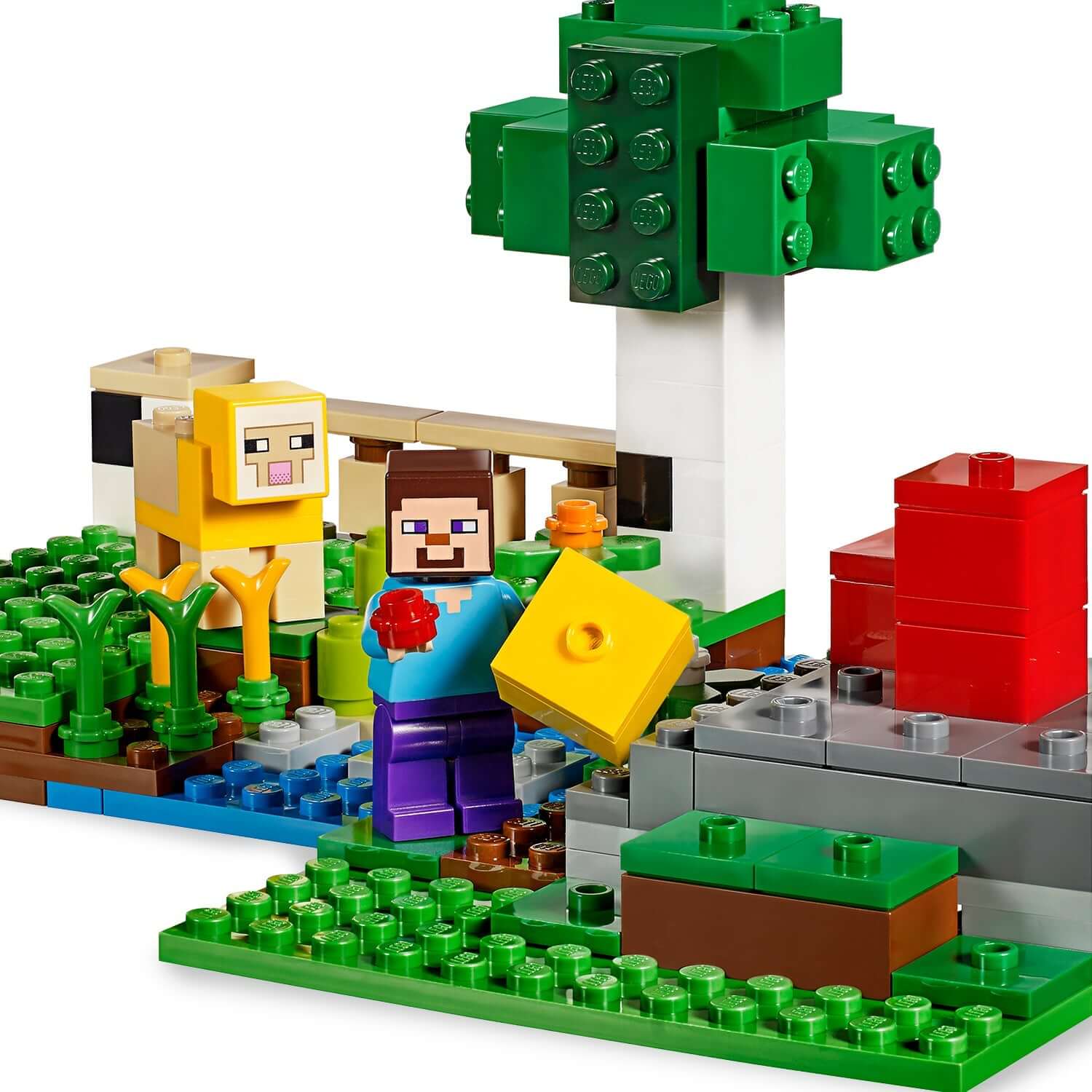 LEGO® Minecraft The Wool Farm Building Set 21153