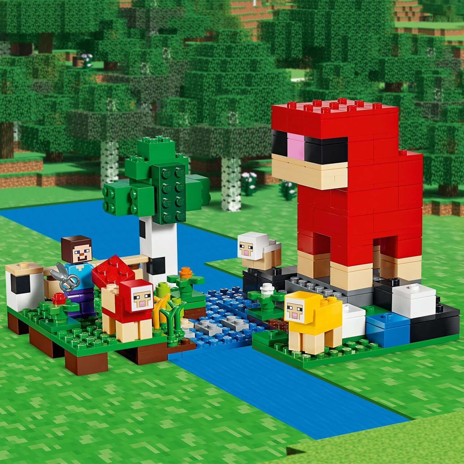 LEGO® Minecraft The Wool Farm Building Set 21153