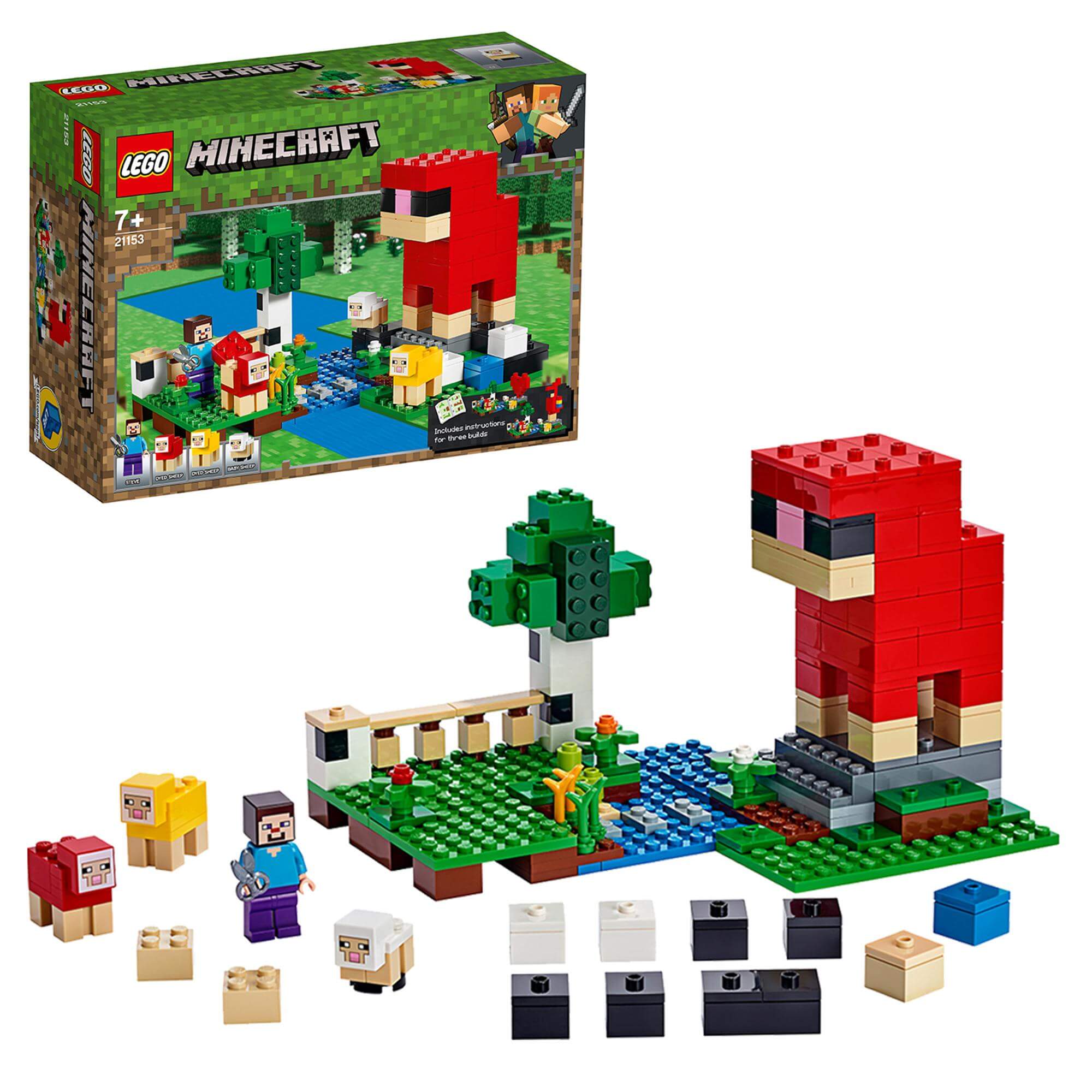 LEGO® Minecraft The Wool Farm Building Set 21153