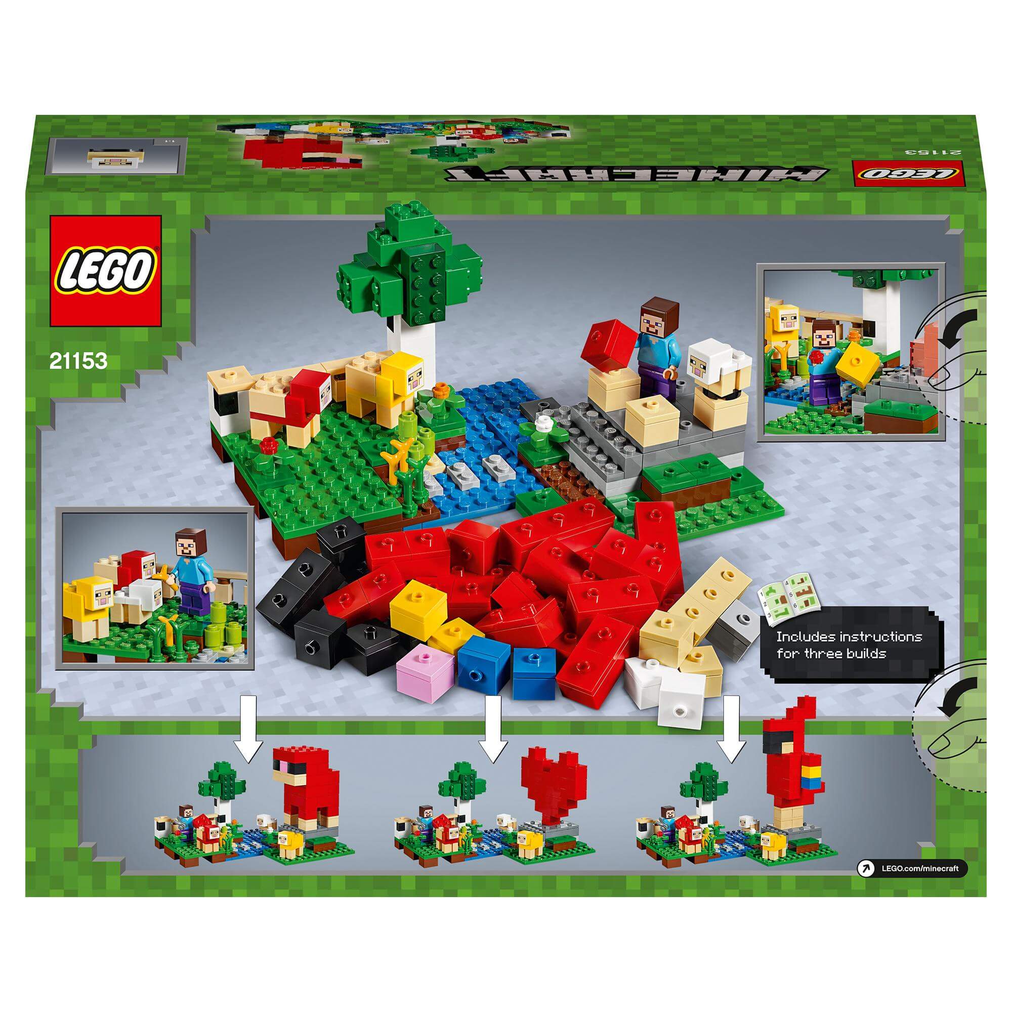 LEGO® Minecraft The Wool Farm Building Set 21153