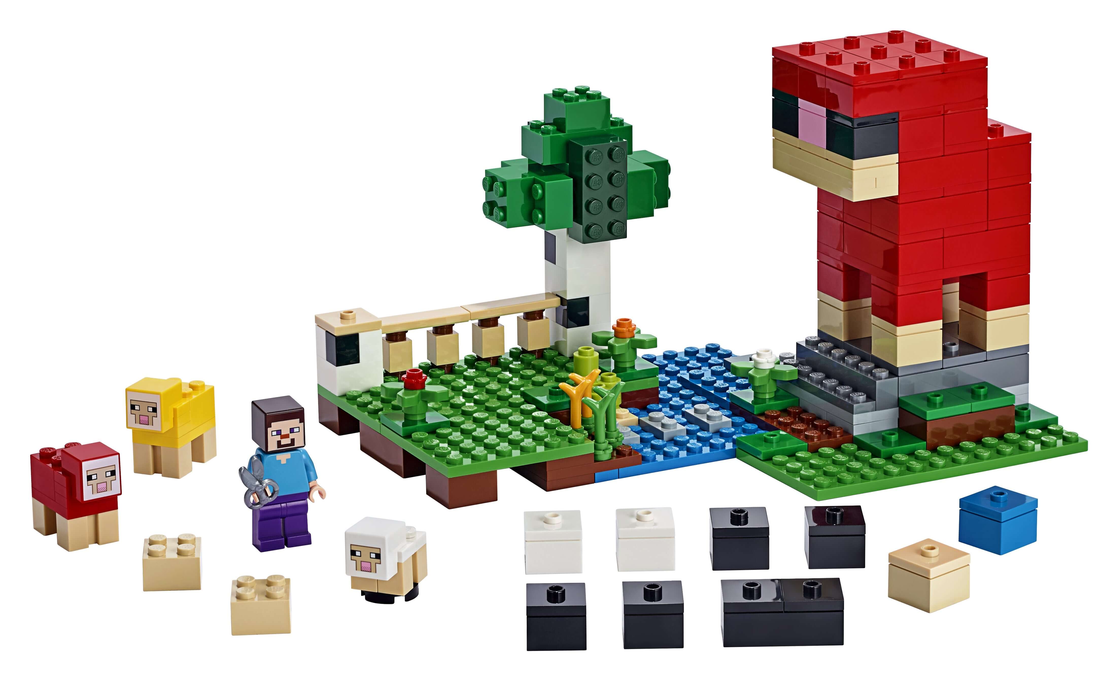 LEGO® Minecraft The Wool Farm Building Set 21153