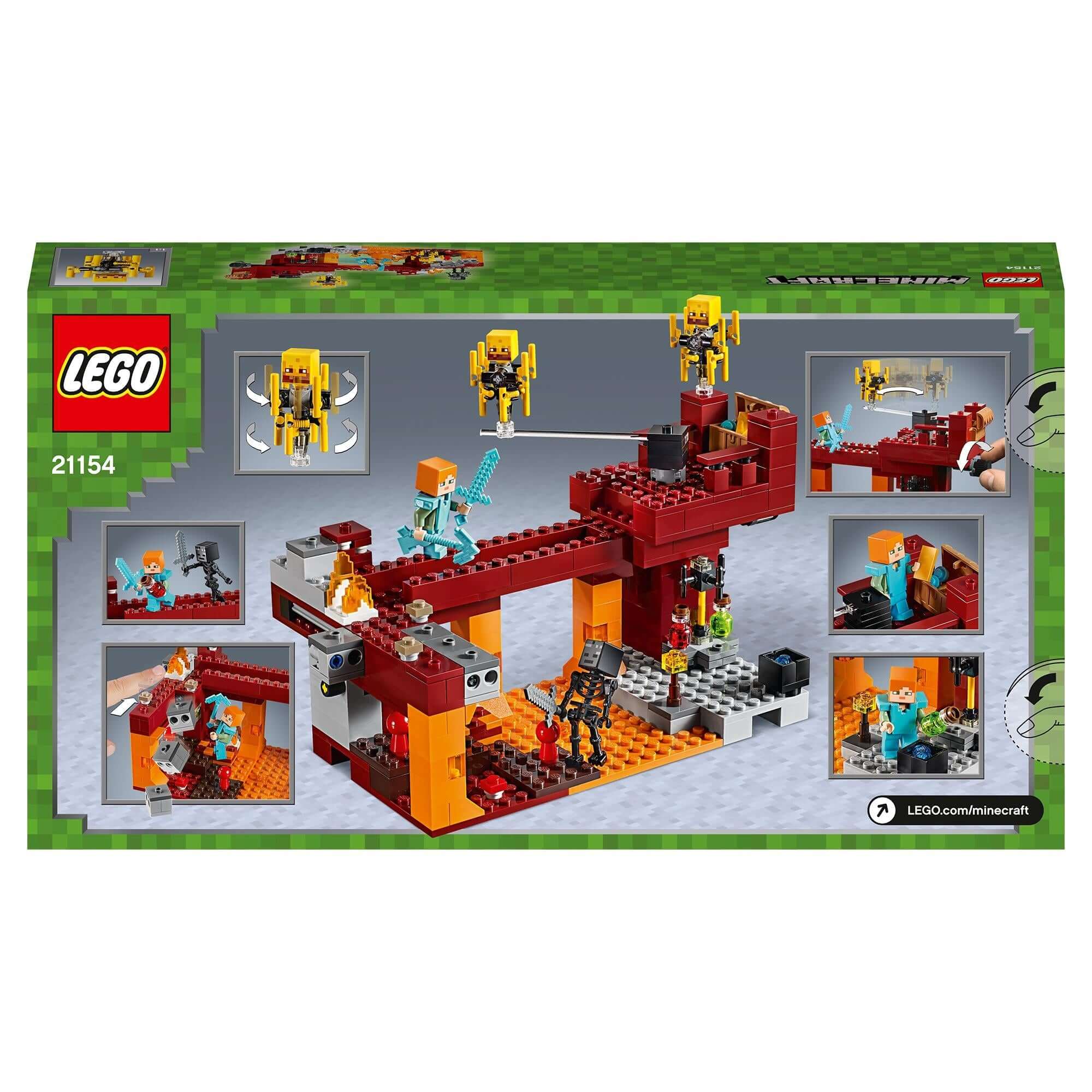 LEGO® Minecraft The Blaze Bridge Building Set 21154